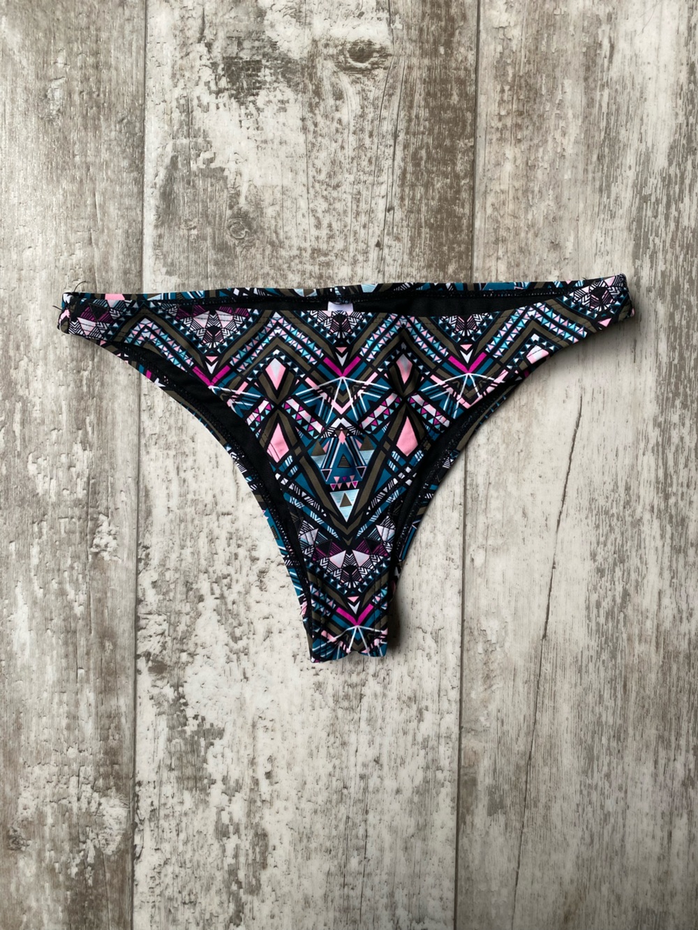 Ruched Cheeky Bikini Swim Bottoms